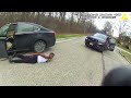 Man Fleeing with Gun Gets Surprised by Utility Pole