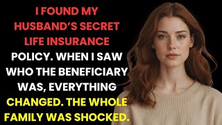 I Found My Husband's Secret Life Insurance Policy. What Happened Next Shocked Our Entire Family