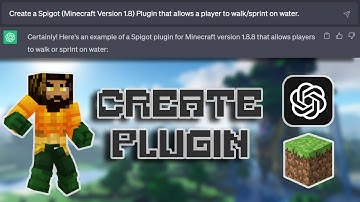Using ChatGPT to Create a SUPER POWER Minecraft Spigot Plugin!