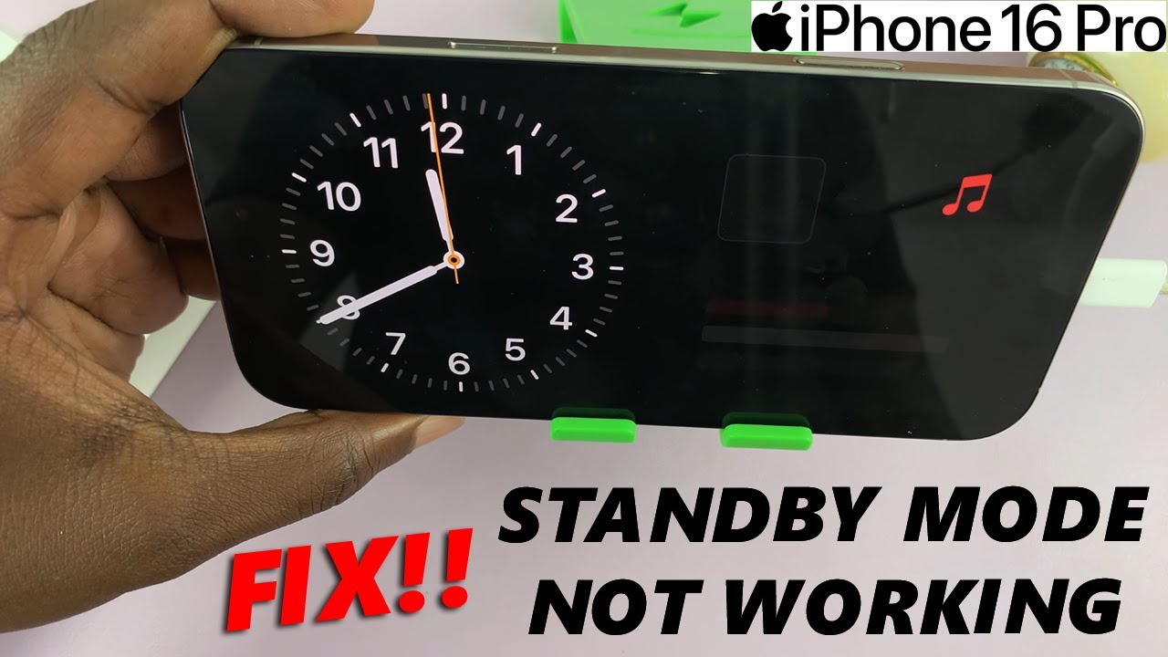 FIX - Standby Mode Not Working On iPhone 16 Pro