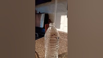 The fastest way to empty a bottle #science #shorts #experiment