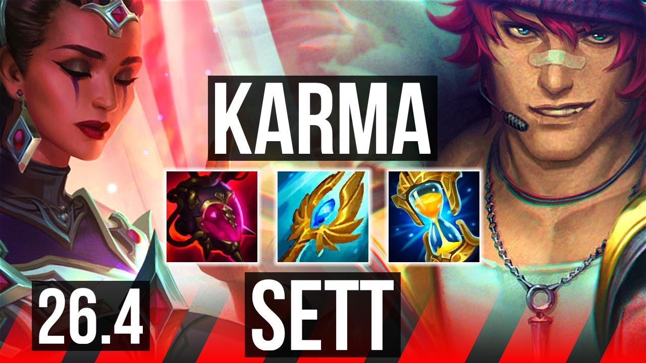 KARMA vs SETT (TOP) | 28K damage | EUW Diamond | 26.4