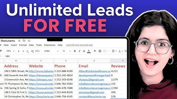 Schraap ONBEPERKT leads gratis (zonder API