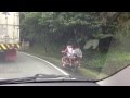 Motorbike with 6 people on it