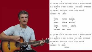 vencendo vem Jesus -  prof  jaime toledo  letra cifrada abaixo