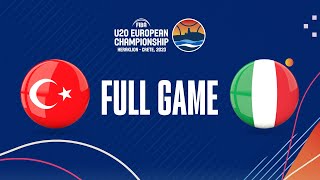 Turkey v Italy | Full Basketball Game