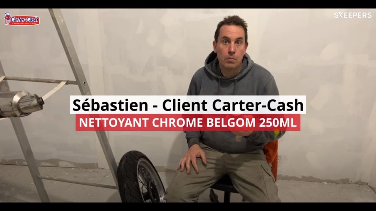 NETTOYANT CHROME BELGOM 250ML - Avis client de Sébastien 