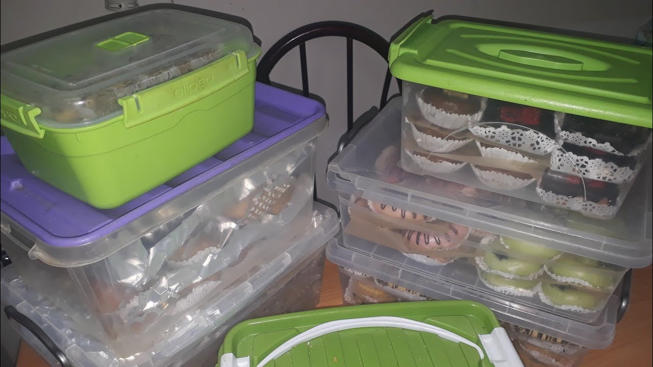 طريقتي التي طلبتوها مني بكثرة  في الاحتفاظ بالحلويات