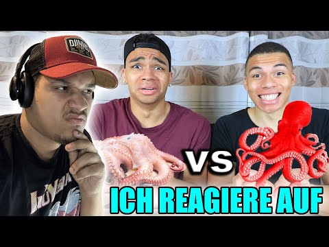 ICH REAGIERE AUF KELVIN UND MARVIN GUMMI ESSEN VS ECHTES ESSEN TEIL 4