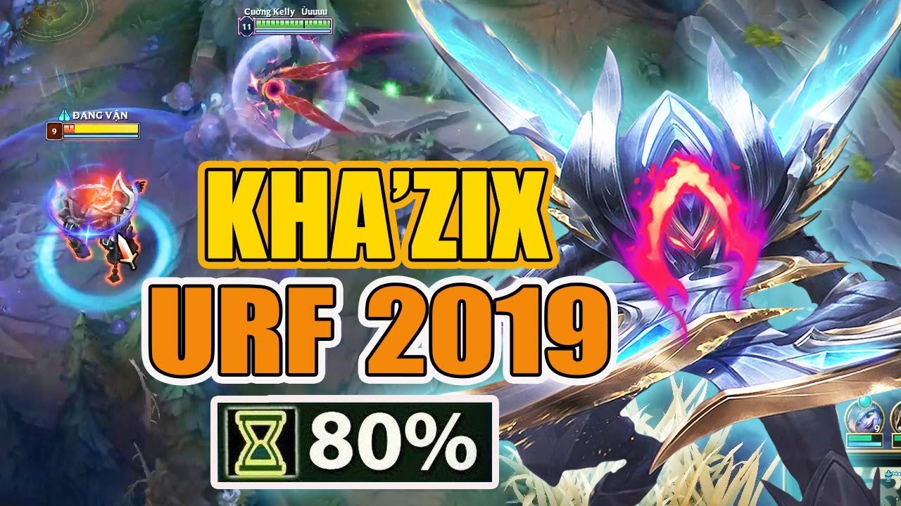 13 PHÚT ĂN 30 XÁC ? SÁT THỦ KHA'ZIX QUÁ BÁ ĐẠO TẠI URF 2019