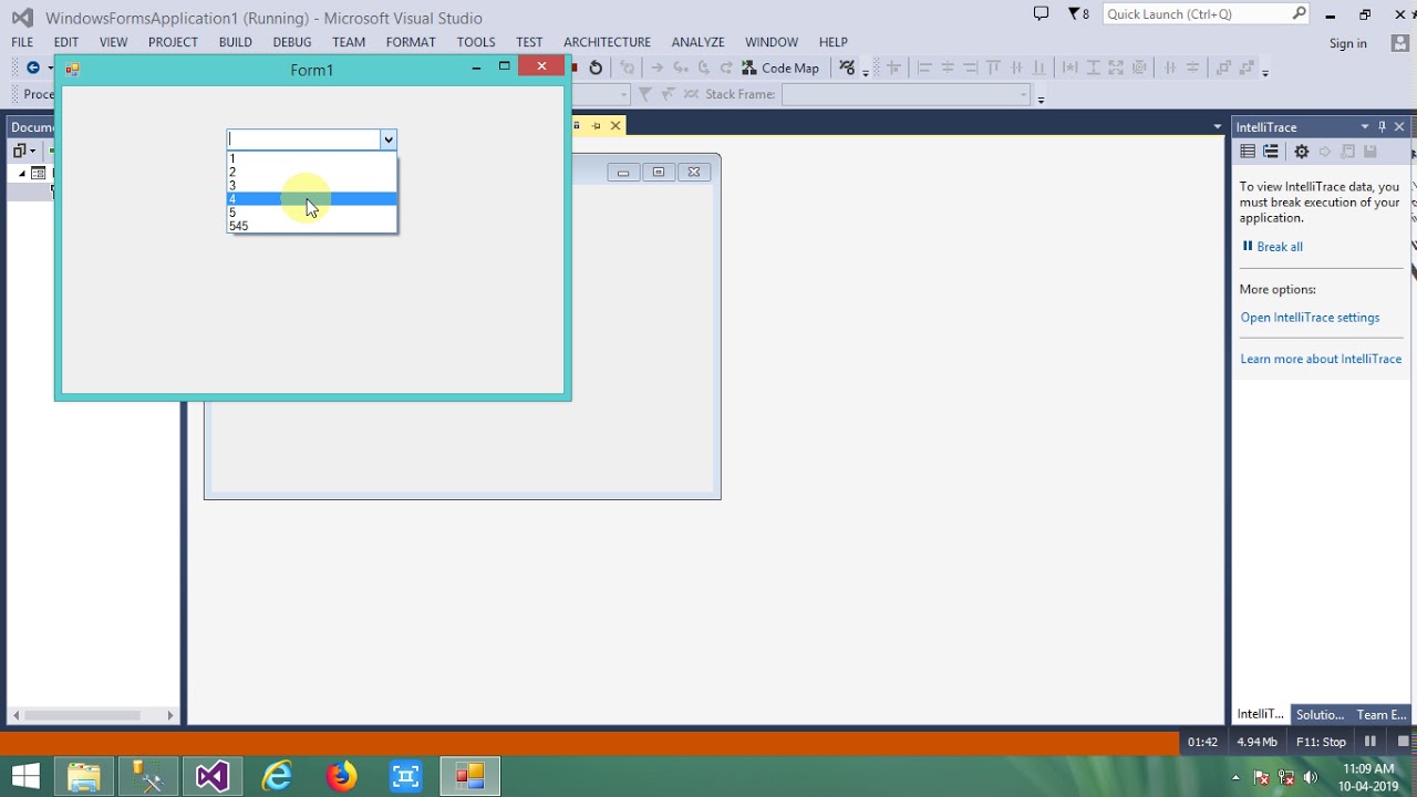 C# ComboBox Control - How to Dynamically bind items in combobox - YouTube