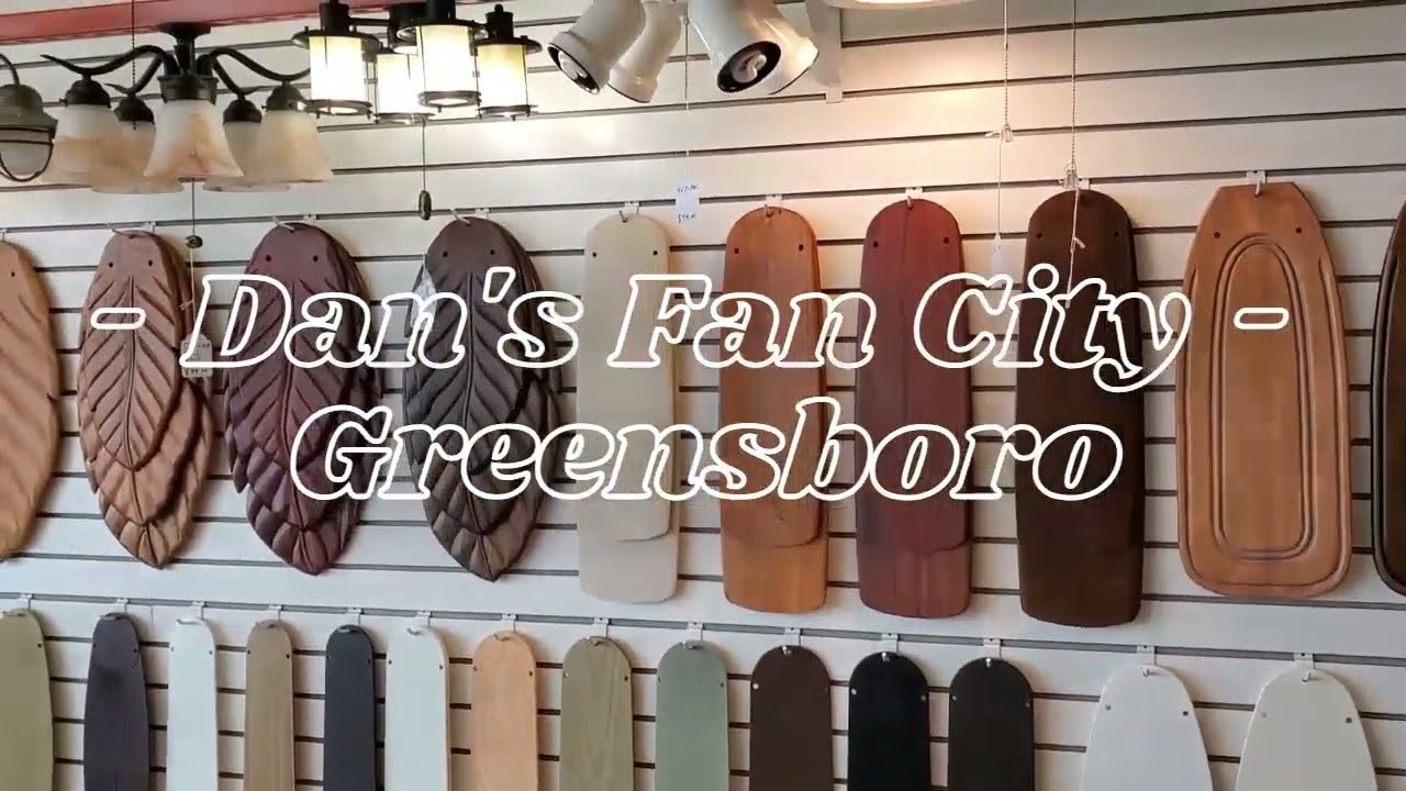 Dan's Fan City Greensboro Store Walkthrough YouTube