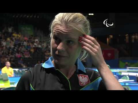 Table Tennis| Ukraine v Poland| Women's Singles-Class 11 Gold Medal Match| Rio 2016 Paralympic Games