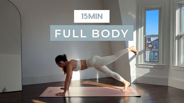 15MIN Full Body Pilates Sculpt || tone & lengthen // no equipment + at home