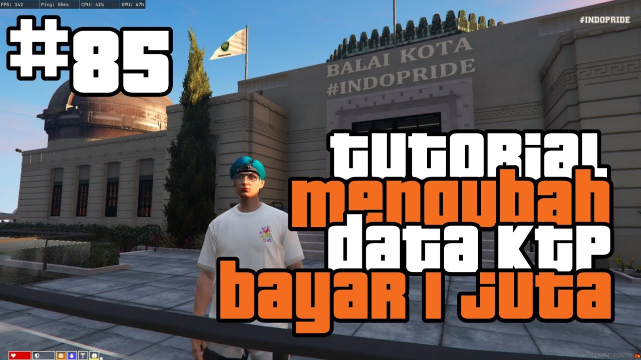 TUTORIAL CARA MENGUBAH DATA KTP DI GTA V ROLEPLAY INDOPRIDE #indopride ...