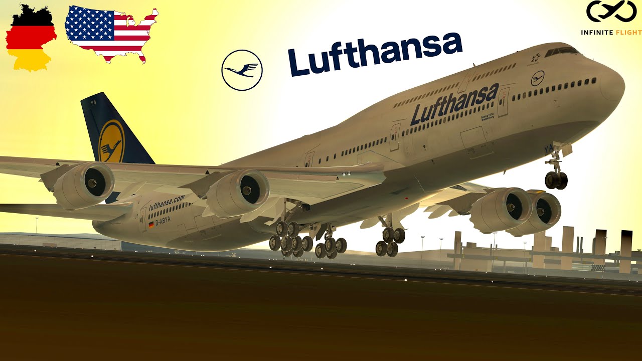 Infinite Flight: Frankfurt (FRA) to Chicago (ORD) | Lufthansa | Boeing 747-8i