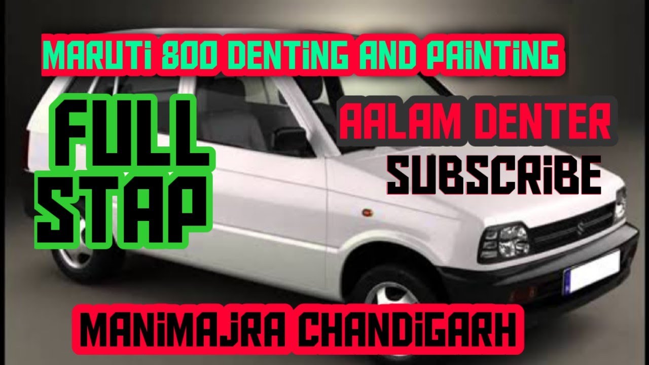 maruti Denting and painting YouTube