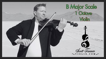 B Major Scale - 1 Octave | Violin