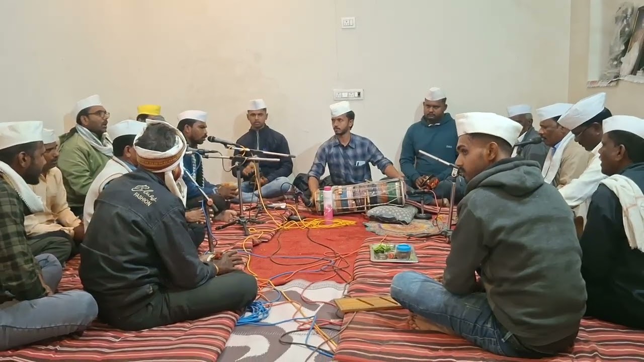 सावंग महाराजांच नगर गायन पुंडलिक दादा खडसे सिद्धार्थभाऊ तायडे विनोद दादा तानोडे वादक सक्षमभाऊ आवारे 