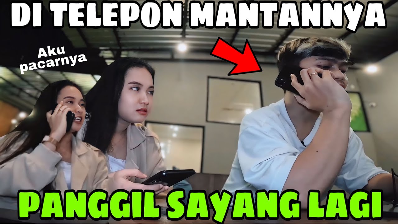 PACAR DI TELEPON MANTANNYA SAMPE PANGGIL SAYANG DAN AKU DI ANGGAP TUKANG KOPI (NO EDIT)
