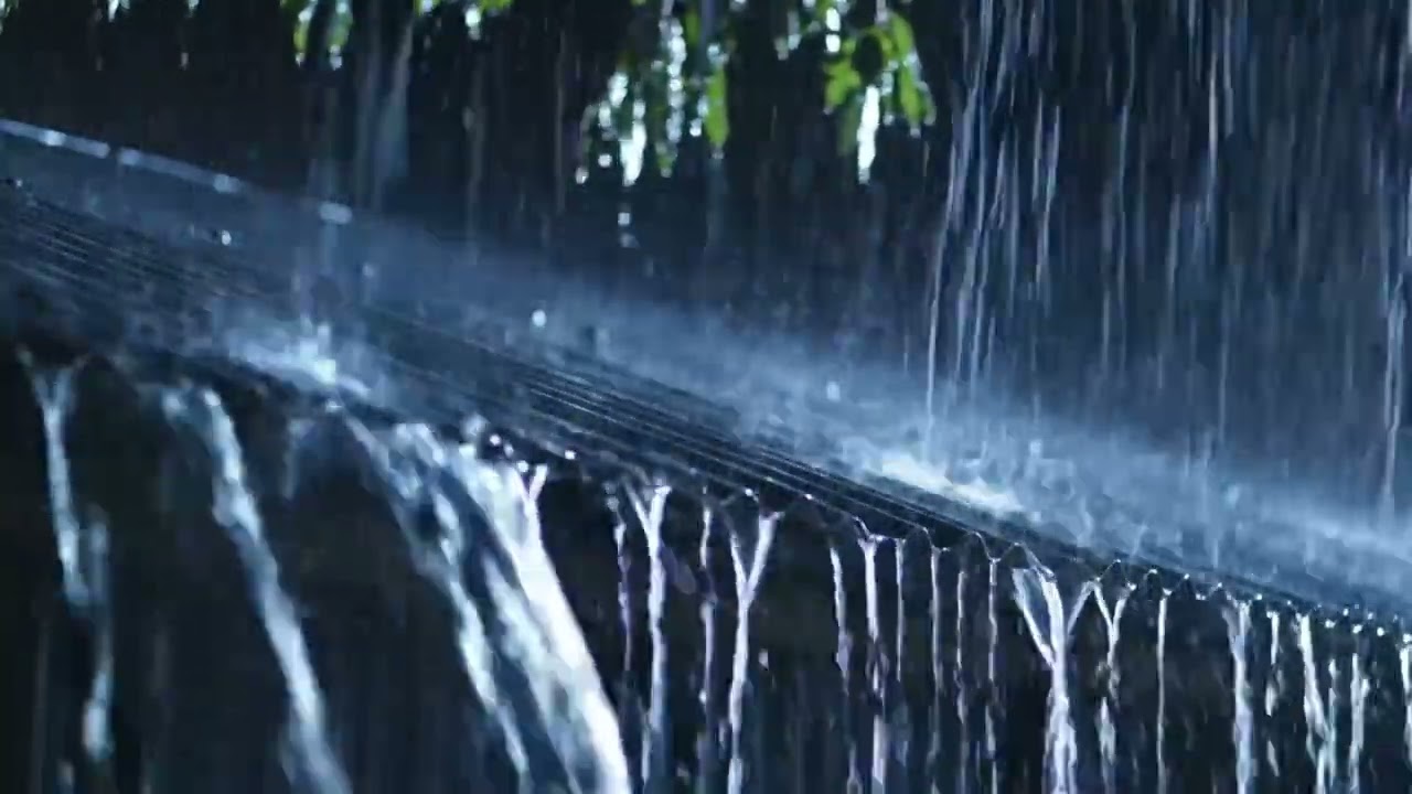 Peaceful Rain Symphony on a Quiet Tin Roof at Midnight, Perfect Ambience for Deep Sleep 285