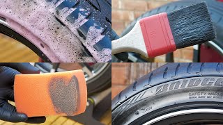 How to Properly Clean & Dress Tyres