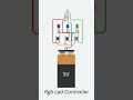 RGB LED Controller Circuit #electronic #shorts #robotics