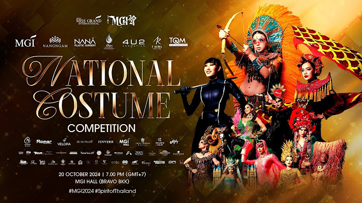 MISS GRAND INTERNATIONAL 2024 NATIONAL COSTUME COMPETITION