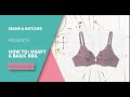 How to Draft a Basic Bra pattern (Beginners friendly)