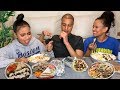 Halal guys mukbang  osh and akela