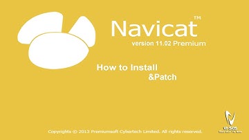 Install navicat premium 11.07 full