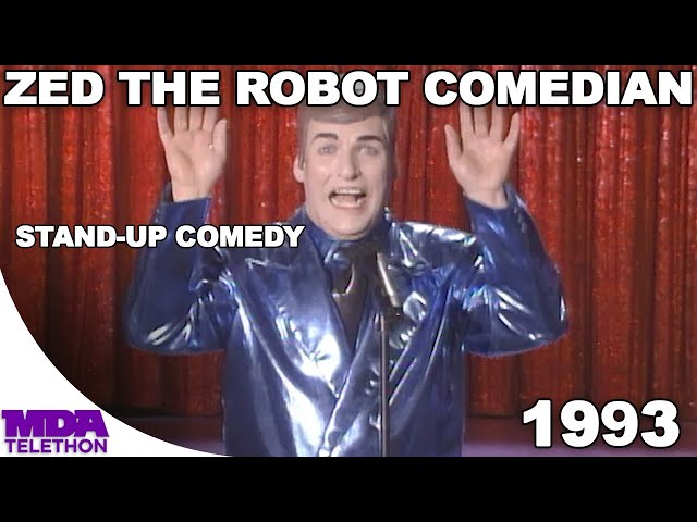 Zed The Robot Comedian - Stand-Up Comedy (1993) - MDA Telethon class=