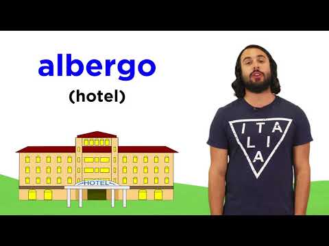Italian Vocabulary: In the Hotel