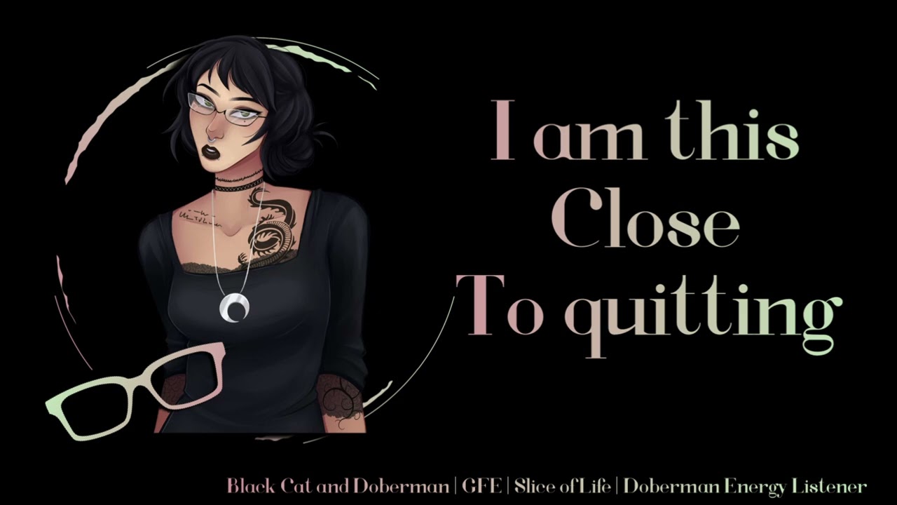 You goth gf vents about work (F4M Audio RP) Goth GF x Ex Bad Boy Listener Reverse Comfort