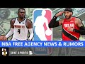 NBA Free Agency Tracker: Carmelo Anthony, Paul Millsap Re-Sign + Rondo To Hawks | NBA News & Rumors