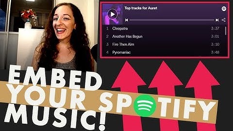 How to Embed a Spotify Playlist on Your Website to Promote Your Own Music 🎤🎵