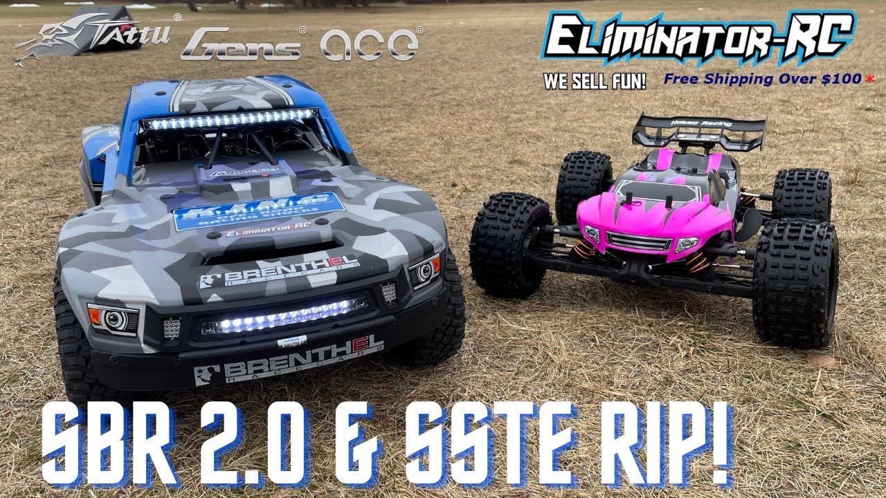 Losi Super Baja Rey 2.0 и Hobao SSTE Field Bash (Gens ace 5500 4s)