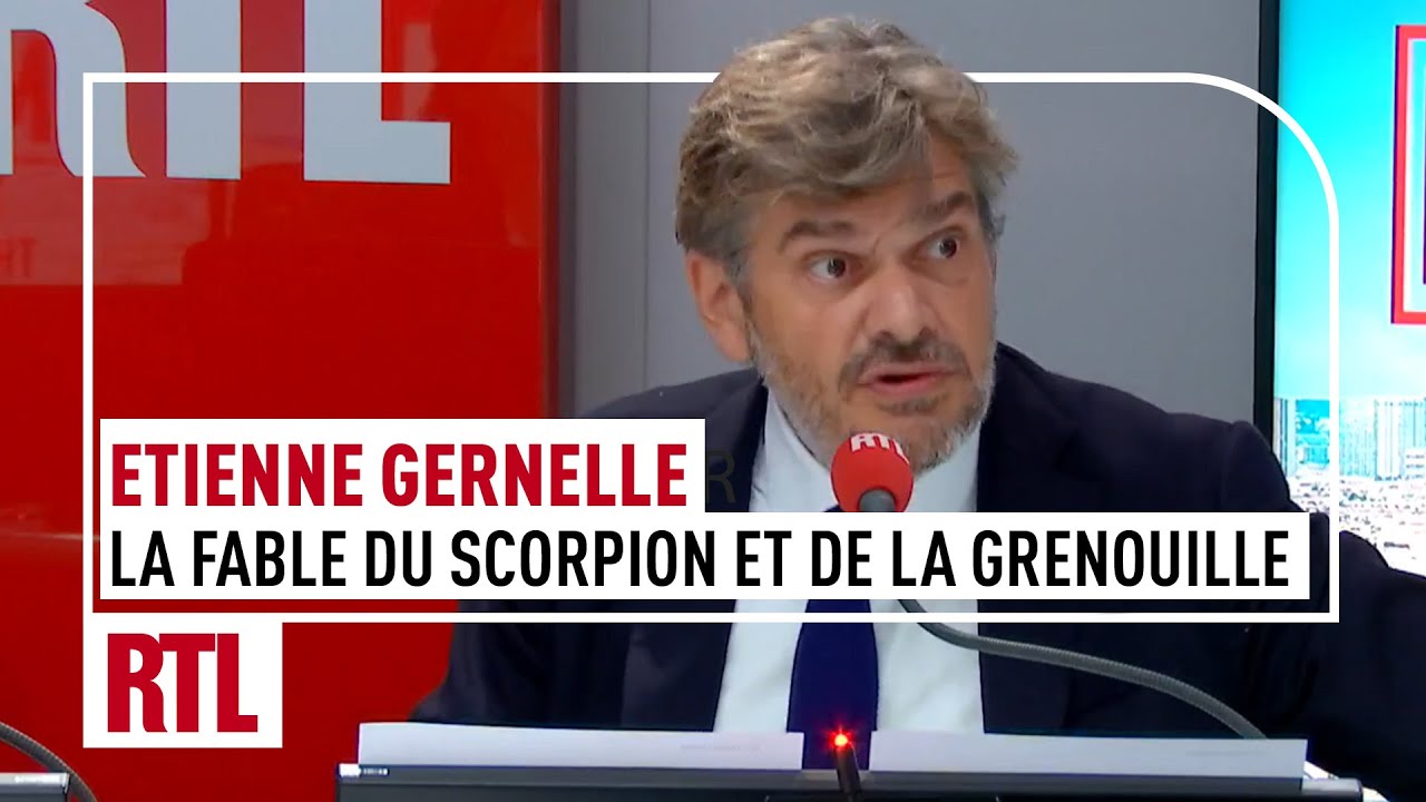 Etienne Gernelle : le RN la fable du scorpion et de la grenouille.