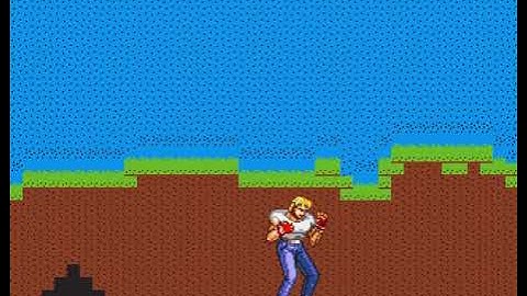 Victory!  Fully working tile map collisions!  SGDK