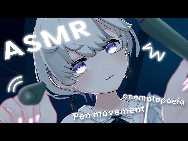 【ASMR】I will draw a picture on your face🤍✏