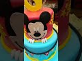 Mickey mouse cake degine #short #mickey_mouse #degine #boycake #mickeylover #videos #decoration