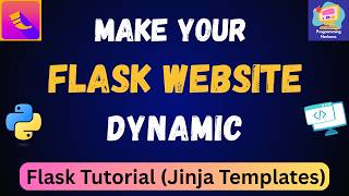 Information Flask Tutorial for Beginners #2 | Dynamic Python Website With Jinja Template News