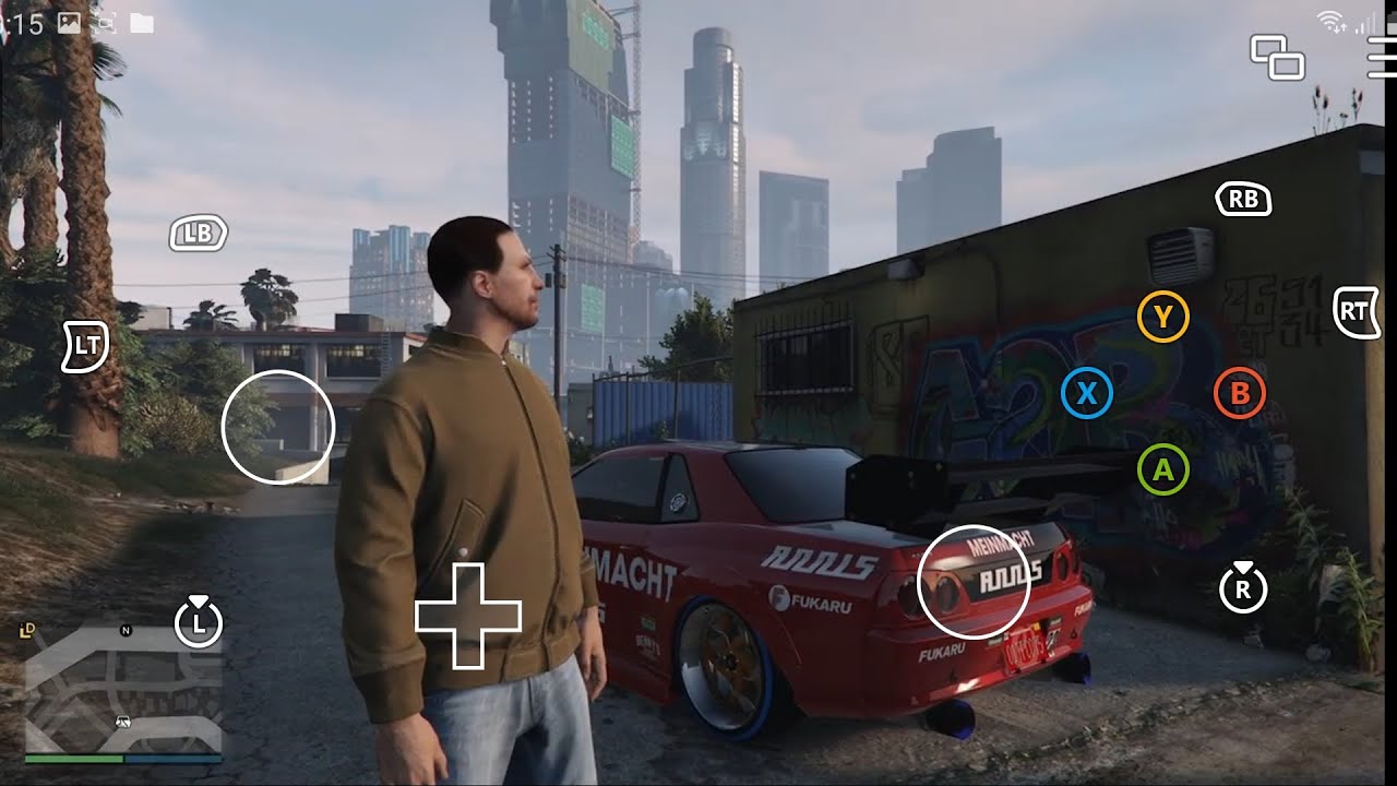 Main GTA 5 di android KEREN BANGET BRO ASLIDEH YouTube