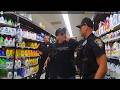 Suspect Resists Arrest After Allegedly Pulling Knife On Supermarket Worker