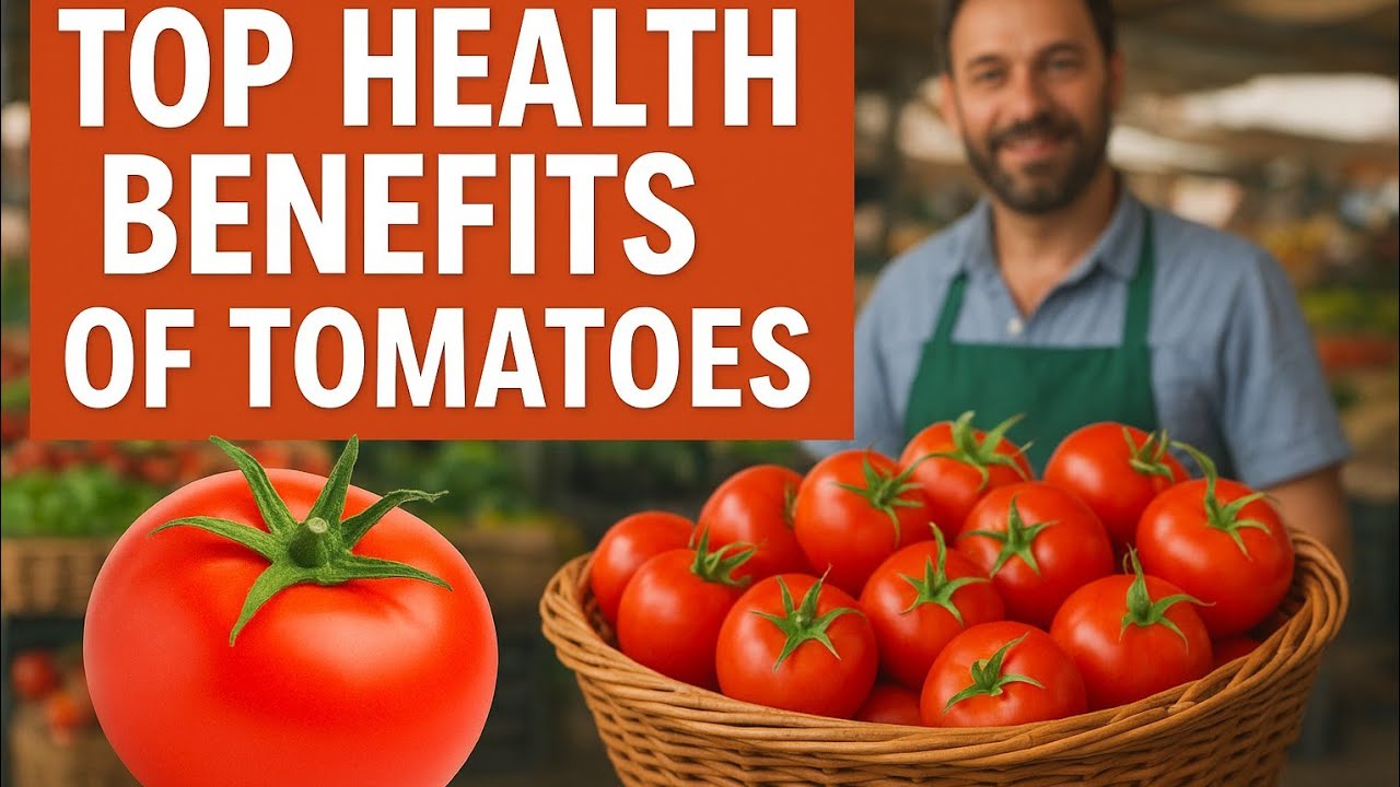 EAT MORE TOMATOES!TOP HEALTH BENEFITS YOU SHOULD KNOW
