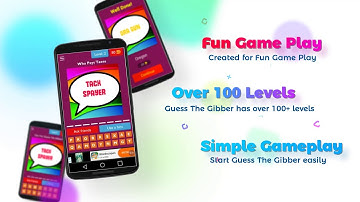 New Android Word Game App "Guess The Gibber" For MAD GAB and Babble On Game Lovers
