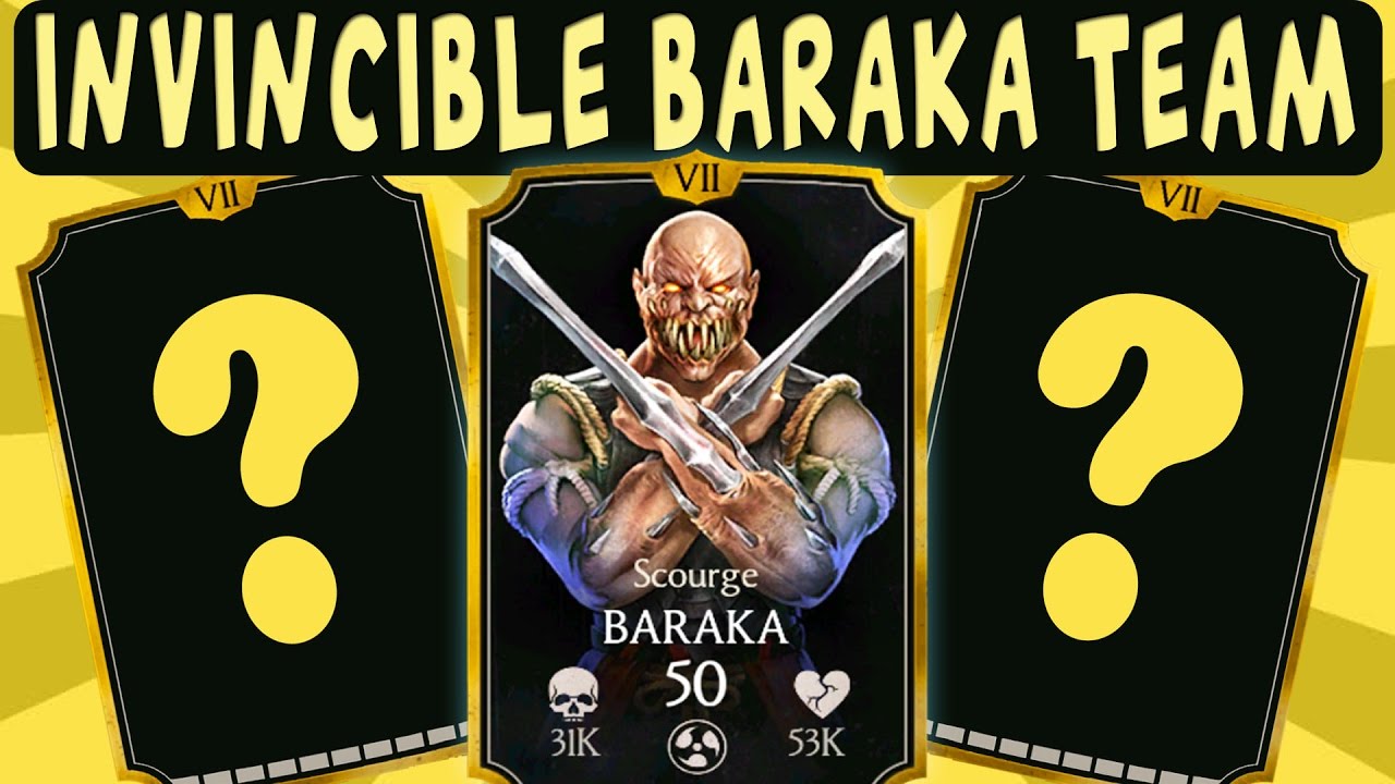 Baraka/Scourge, Mortal Kombat Mobile Wikia