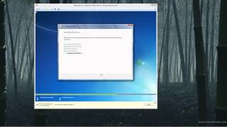 Windows7 virtualization setup