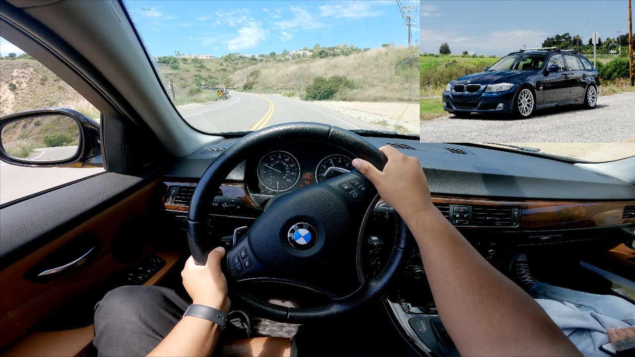 2011 BMW E91 Wagon POV Malibu Canyon [4K]