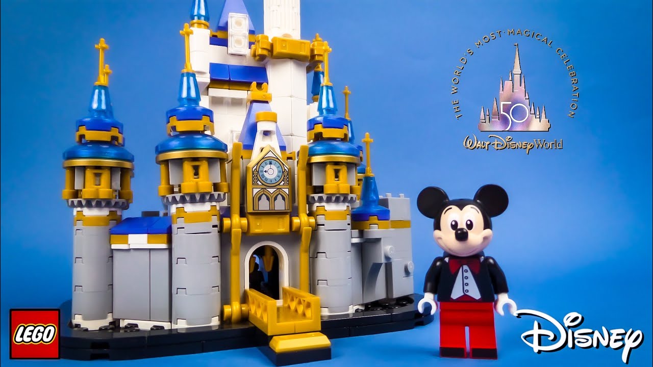 𝙒𝘼𝙇𝙏 𝘿𝙄𝙎𝙉𝙀𝙔 𝙒𝙊𝙍𝙇𝘿 𝘾𝙄𝙉𝘿𝙀𝙍𝙀𝙇𝙇𝘼 𝘾𝘼𝙎𝙏𝙇𝙀: LEGO 40478 | Disney 50th Anniversary | Time-lapse Speed Build
